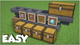 Super EASY Sorting-System in Minecraft! [1.16+]