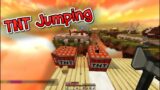 TNT Jumping in Minecraft! (Cubecraft)