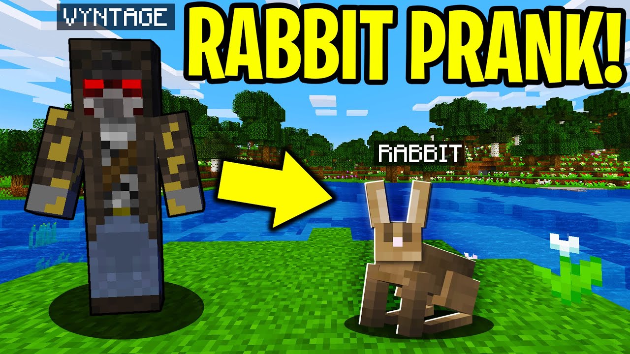 TROLLING AS A RABBIT IN MINECRAFT Minecraft Videos trolling-as-a-rabbit-in-minecraft-minecraft-videos