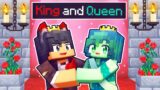The KING and QUEEN Of Monster PROM In Minecraft!