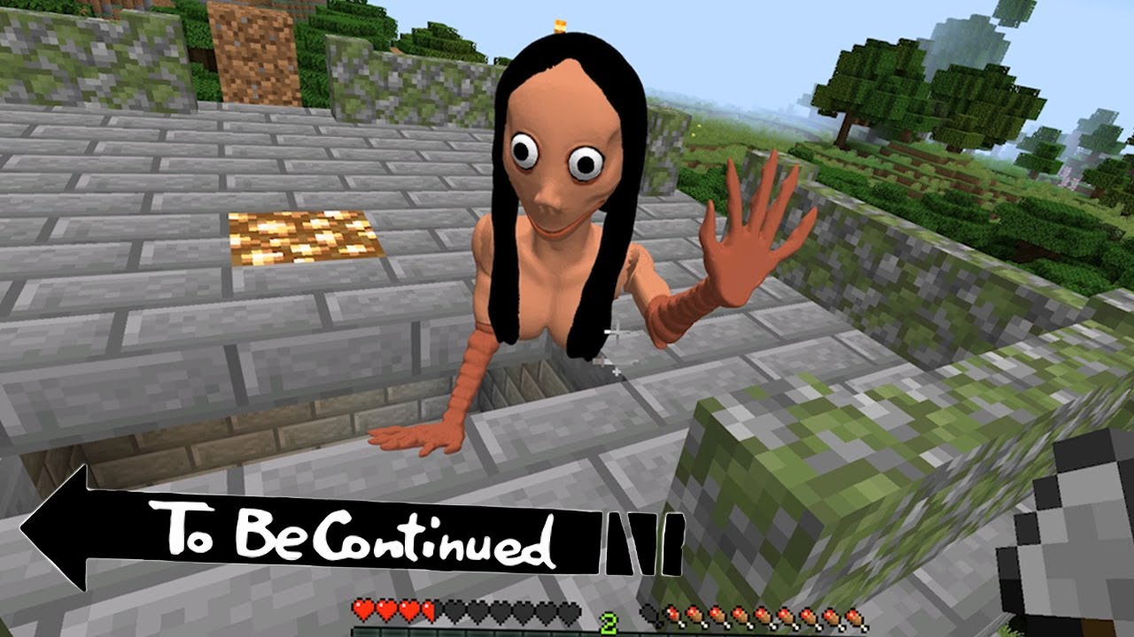 This Is Real Momo In Minecraft To Be Continued Minecraft Videos 6461