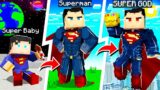 Upgrading SUPERMAN to SUPERGOD in MINECRAFT!