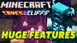 WARDEN IS HERE… Minecraft 1.17 Caves & Cliffs Update Huge Features!