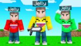 WE ARE ALL JELLY For A DAY In Minecraft!