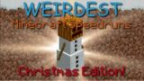Weirdest Minecraft Speedruns:Christmas Edition (Snowgolem) #Shorts