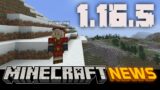 What's New in Minecraft Java Edition 1.16.5?