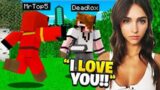 Win Manhunt = Become My Girlfriend! (Minecraft)
