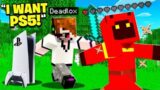 Win Manhunt = Free PS5! (Minecraft)