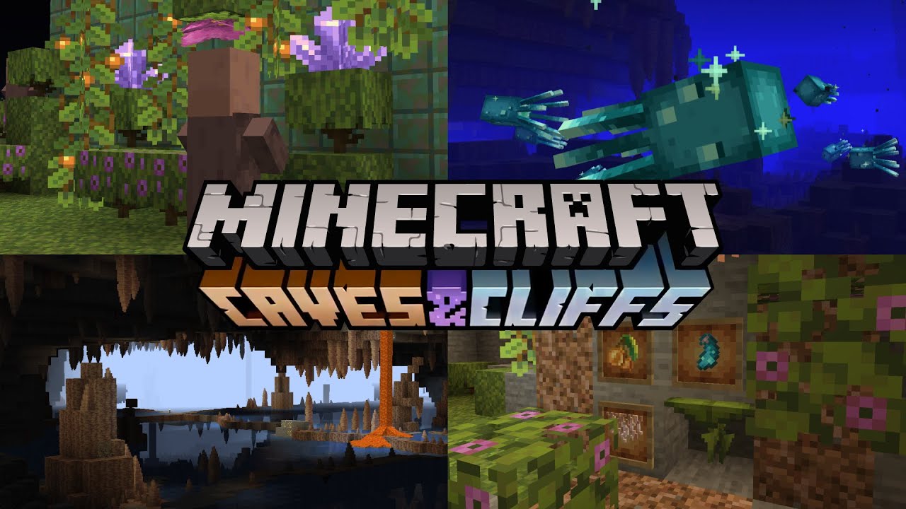 15 New things added in Minecraft 1.17 Caves & Cliffs Update - Minecraft