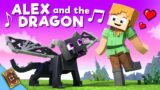“Alex and the Dragon” [VERSION B] Minecraft Animation Music Video ("Fly Away" Song by TheFatRat)