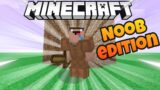 Beating Minecraft as a NOOB *Hard*