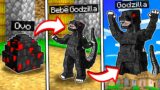 CICLO DE VIDA DO GODZILLA NO MINECRAFT !