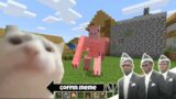 Coffin Meme but Cat is Vibing Part 7 – Minecraft