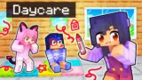 Evil APHMAU Goes To DAYCARE In Minecraft!