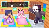 Evil INVADER Breaks Into DAYCARE In Minecraft!