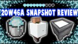 Frozen Effect, Snow Shoes, Warm Clothing, Powder Snow + MORE! 1.17 Minecraft Snapshot (20w46a)