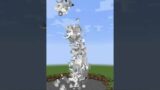 How to Make a Simplest Atomic missile in Minecraft #shorts