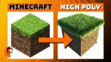 How to make a Minecraft Cube in 3D | Houdini Tutorial