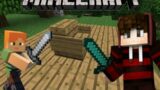 How to make chair in minecraft  #shorts