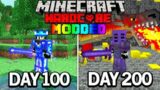 I Survived 200 Days in Modded Hardcore Minecraft.. Here's What Happened