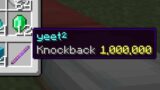 I secretly used Knockback 1,000,000 in Minecraft Bedwars…