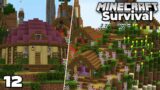 Let's Play Minecraft Survival : Starting the Flower Forest Village! Episode 12