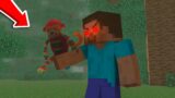 MONSTER SCHOOL  | THE MOST FEAR HEROBRIN'S TRAP FUNNY MINECRAFT ANIMATION #Shorts