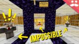 Making an Impossible Base in Minecraft