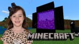 Minecraft – CONSTRUINDO UM PORTAL PARA O NETHER