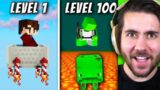 Minecraft Hacks From Level 1 To 100