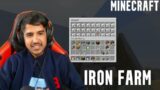 Minecraft Live With AMitBhai || Unlimited Iron Farm in Minecraft || Survivors SMP