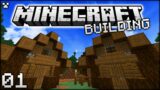 Minecraft Survival Building | Starter Village?! (Episode 1)