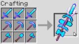 Minecraft UHC but you can craft a "multi tool"..