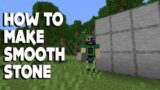Minecraft #shorts :: How to MAKE SMOOTH STONE in 1.16.3
