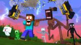 Monster School : SIREN HEAD RIP WITHER PART 2 GIANT APOCALYPSE HORROR ESCAPE – Minecraft Animation