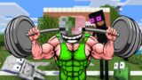 Monster School : Who is The Strongest Fitness Challenge – Minecraft Animation