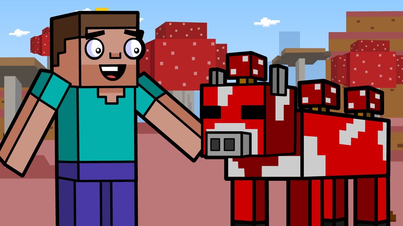 animated minecraft home screen
