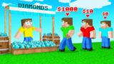 OPENING A DIAMOND STORE In Minecraft!