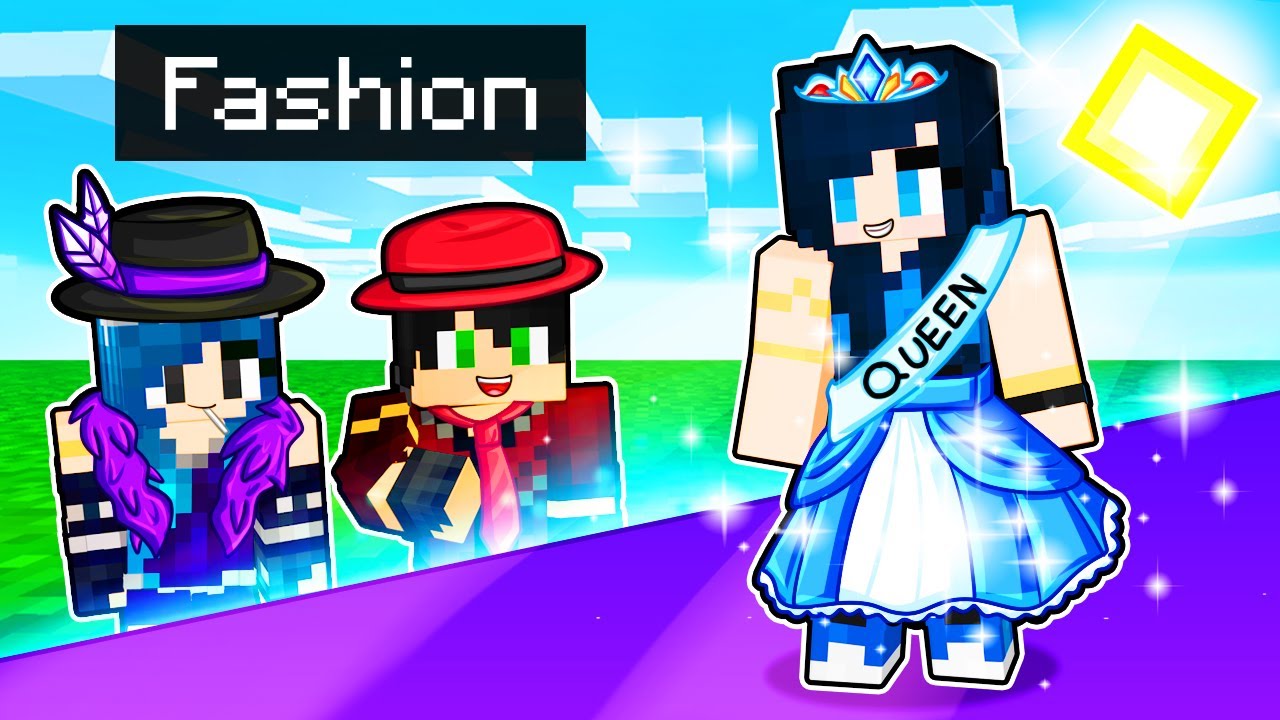 Our FIRST Minecraft Fashion Show! - Minecraft videos