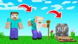 Playing MINECRAFT As An OLD MAN!