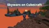 Playing Skywars in Minecraft! Cubecraft