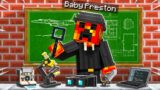 So I Sent Baby Preston to SECRET SPY Minecraft School…