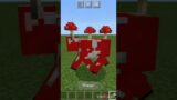 Things you don't know about mooshroom in Minecraft PE part 2 #shorts