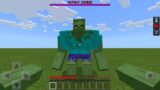 Turning into a Mutant Zombie MOD in Minecraft PE