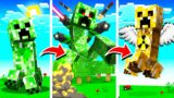 Upgrading CREEPERS to SUPER CREEPERS in MINECRAFT!