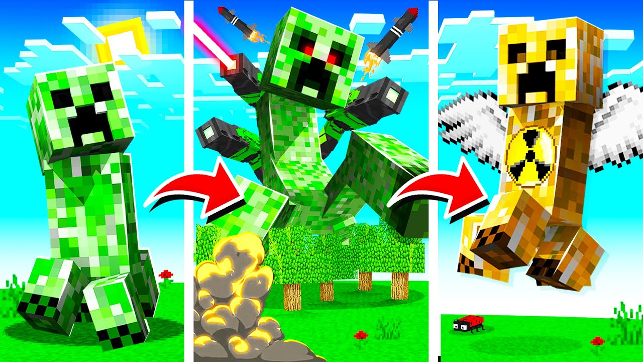 minecraft super creeper