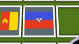 Whos next? Haiti flag minecraft block falling pixel art #137 #worldtube #Shorts