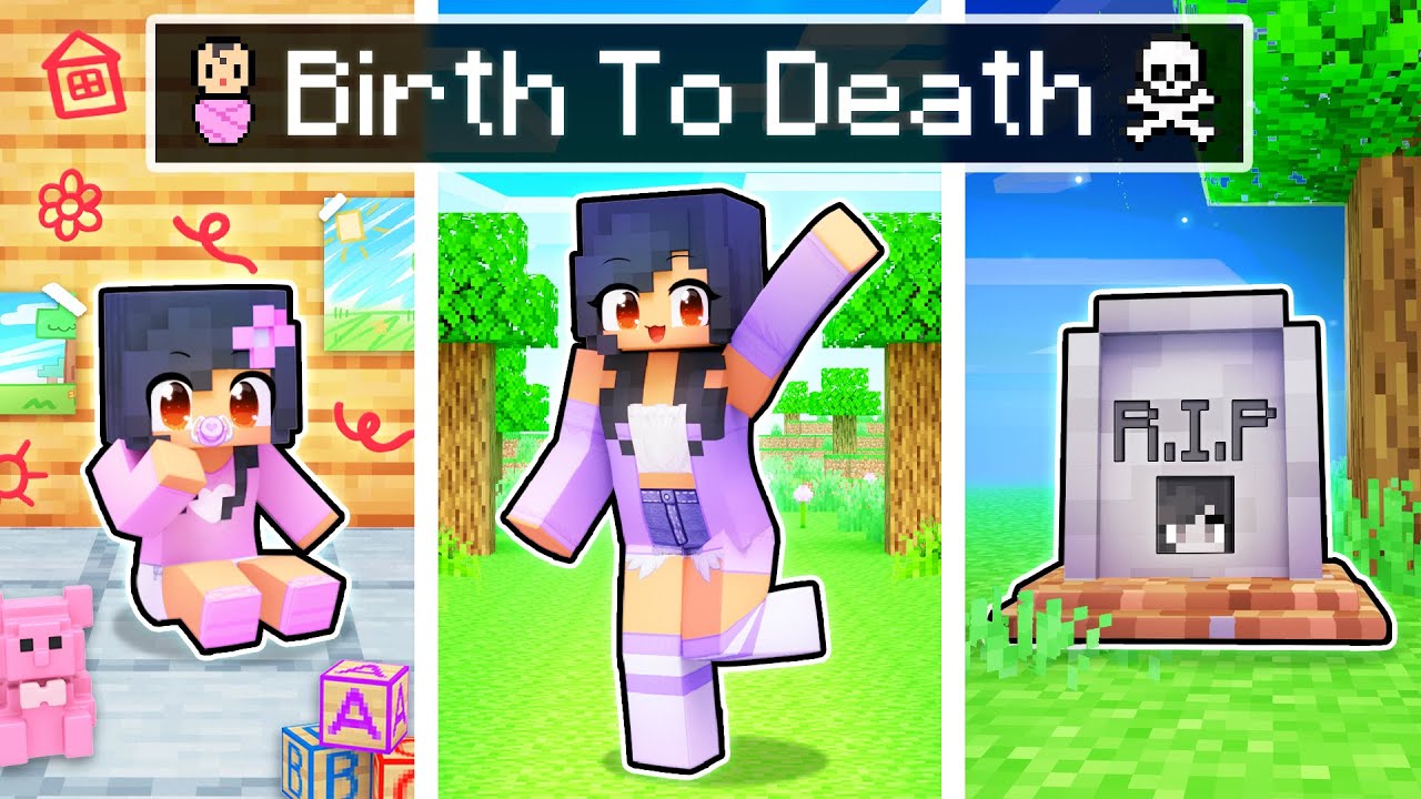 Aphmau S Birth To Death In Minecraft Minecraft Videos