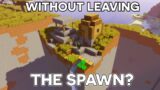 Beating Minecraft Without Leaving SPAWN – A World FIRST Minecraft Seed Discovery!