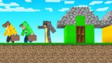 I EVICTED My FRIENDS From COW TOWN! (Minecraft)